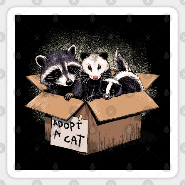 Adopt a Cat Sticker by GoshWow®